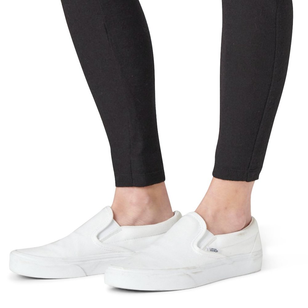 Lucky Brand Cloud Jersey Ribbed Legging - Black - Picture 6 of 7